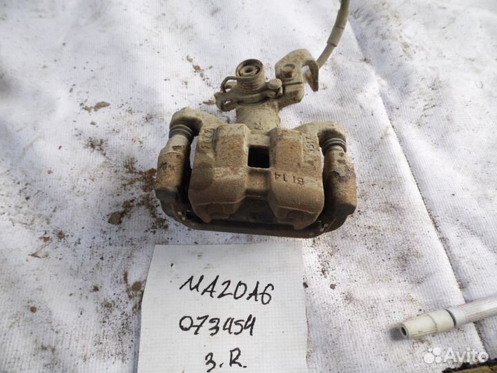 Суппорт тормозной задний правый Mazda Mazda 6 (GH)