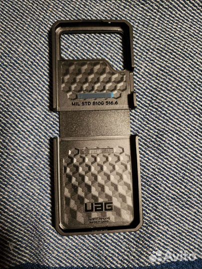 Чехол UAG Galaxy Z Flip 3 Civilian Black