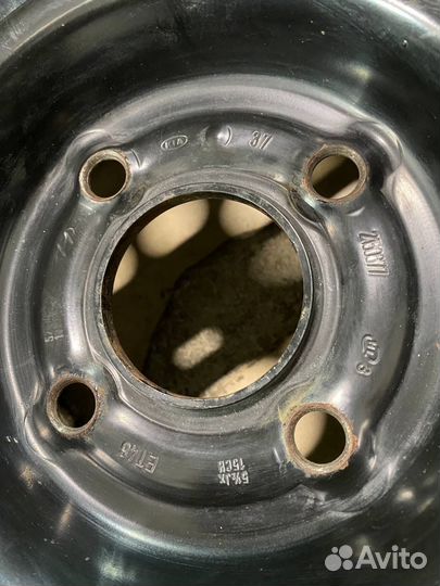 R15 диски колеса 4x114.3 Kia Hyundai Mitsubishi