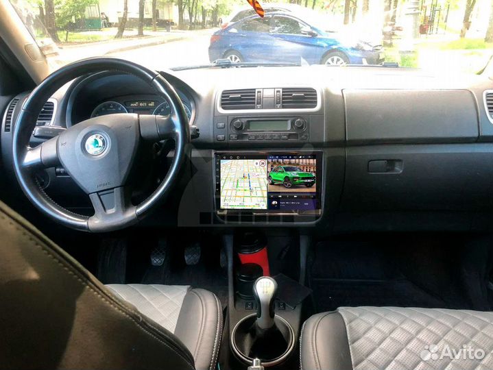 Автомагнитола qled Skoda Fabia 2007-2014