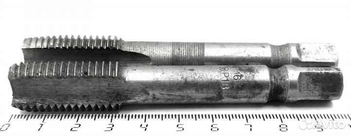 Метчик М16 х 2 м/р к-т 2 шт Р18