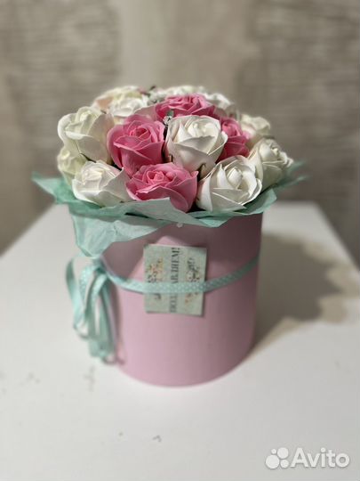 Букет из мыльных роз 31 шт