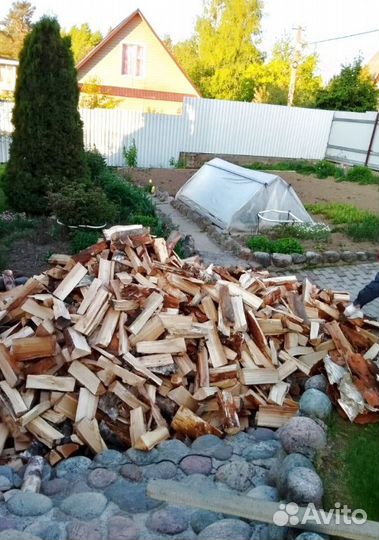 Дрова Ольха любого объема навалом