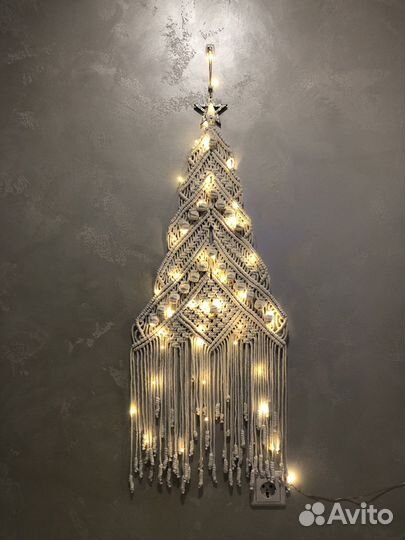 Елка макраме