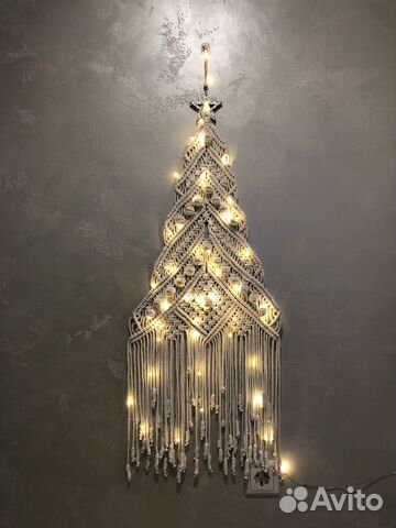 Елка макраме