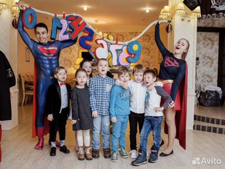 Аниматор Человек Паук, Бэтмен, капитан Америка,Тор