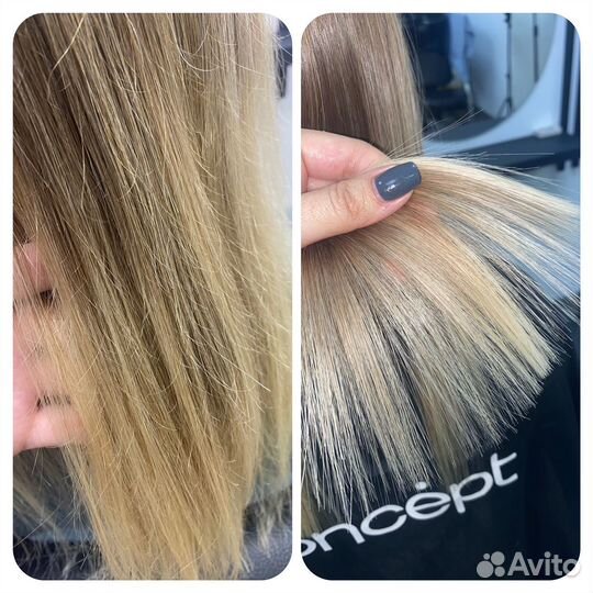 Полировка волос