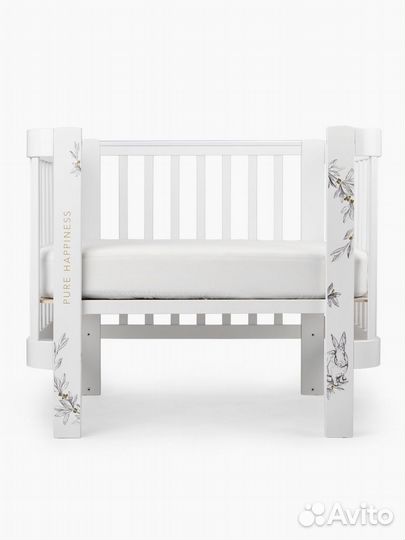 Люлька Happy baby и матрасик новая