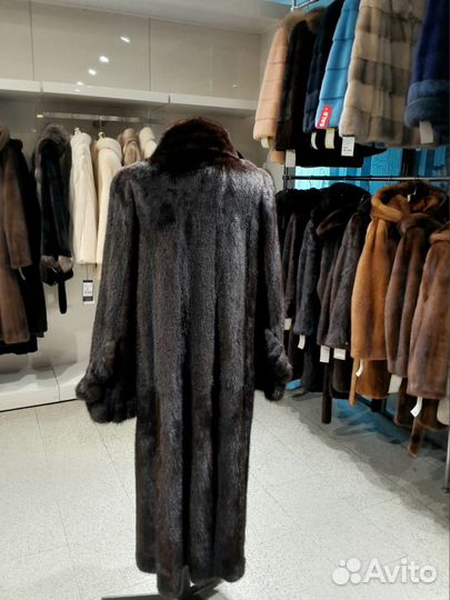 Шуба норковая 50 размер длинная