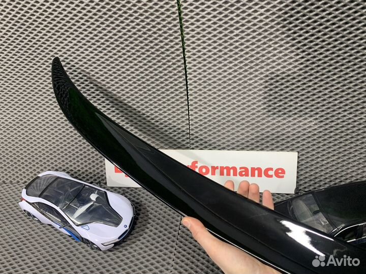 Спойлер BMW F30 М Performance, черный глянец