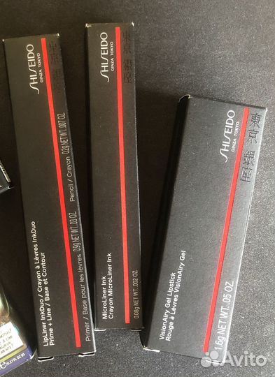 Shiseido Помада, карандаш д/глаз и губ