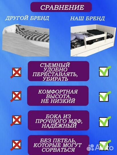 Бортики на кроватку