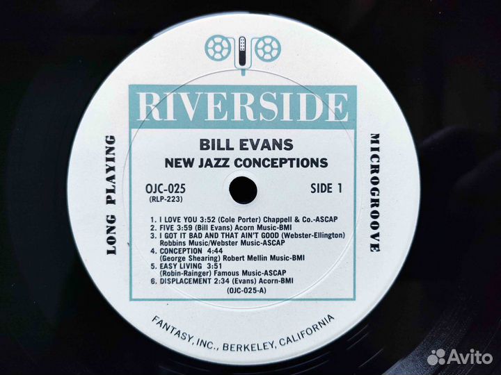 Bill Evans – New Jazz Conceptions US 1982 v4