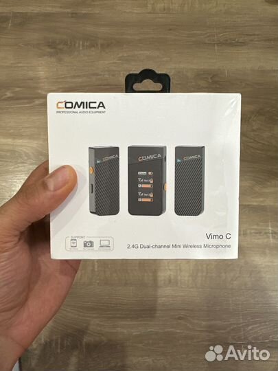 Безпроводной петличный микрофон Comica