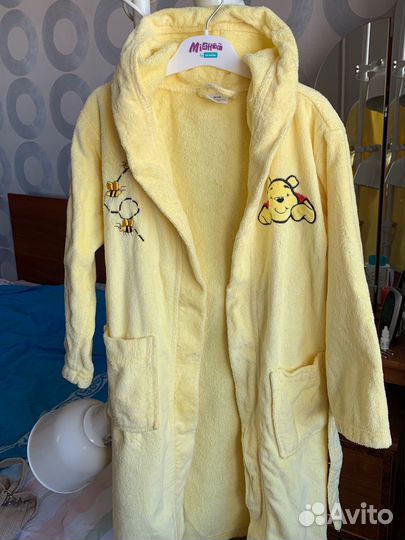 Детский махровый халат унисекс