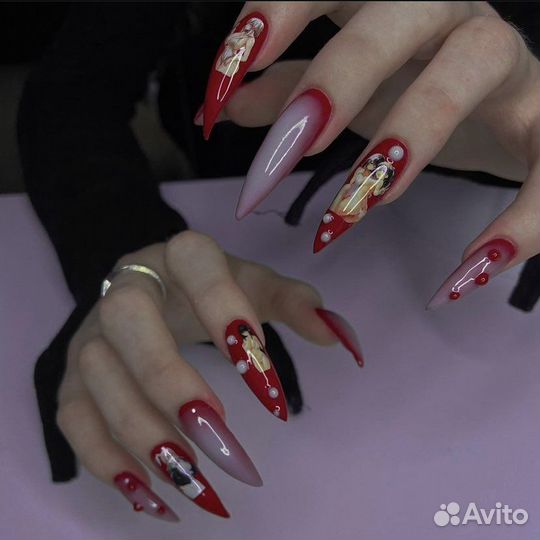 Маникюр, наращивание ногтей