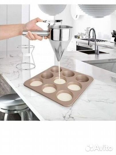 Воронка-дозатор кулинарная кондитерская воронка