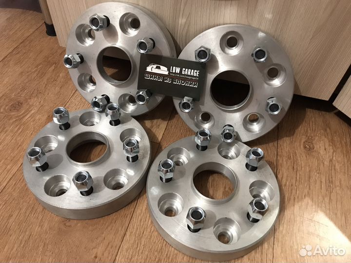 Проставки 5*114.3, 30мм, с имитацией ступицы+гайки