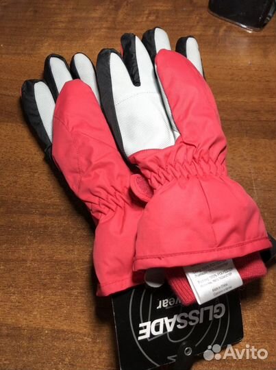 Перчатки новые для детей Glissade размер 4
