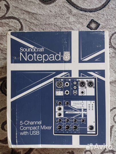 Микшерный пульт Soundcraft Notepad-5