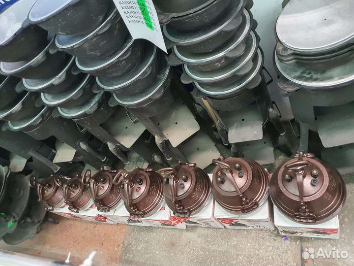 Казань чугунный от4л до32л