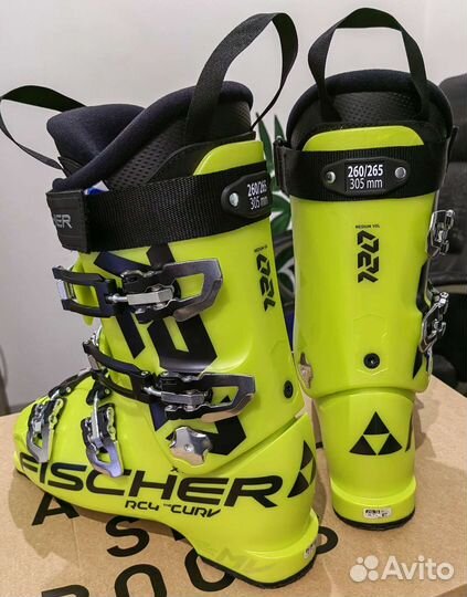 Горнолыжные ботинки42рНовые Fischer RC4Curv120 23г