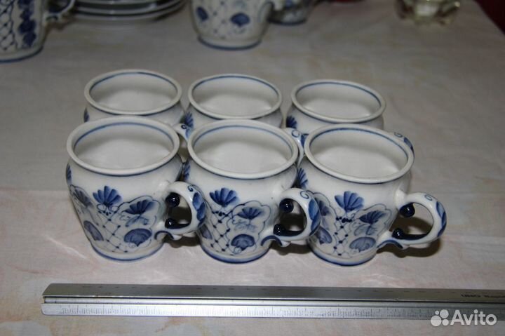 Кофейный сервиз гжель СССР