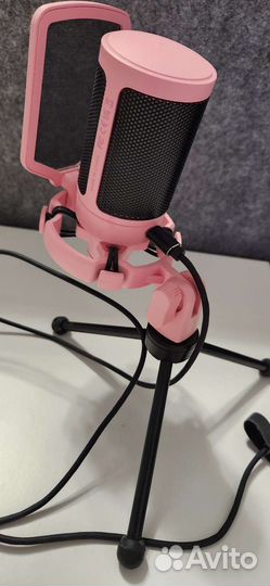 Микрофон конденсаторный fifine a6v розовый