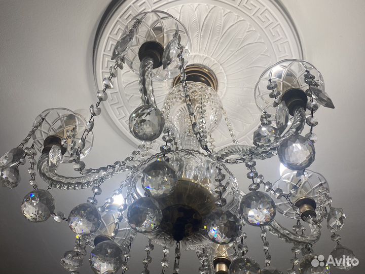 Люстра хрустальная