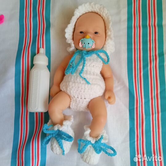 Реборн мини девочка17 см. новый