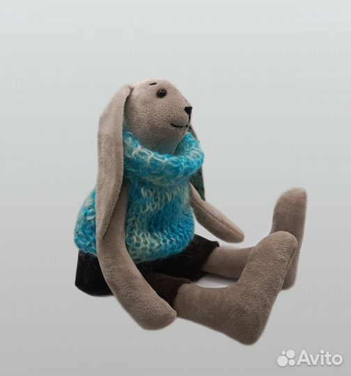 Зайка Лило, 36 см ручная работа