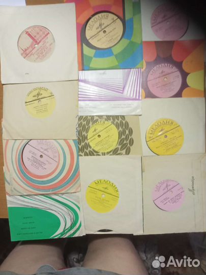 Пластинки советских времён от 50 до 90 годов
