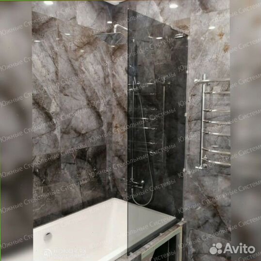 Душевая стеклянная перегородка для душа