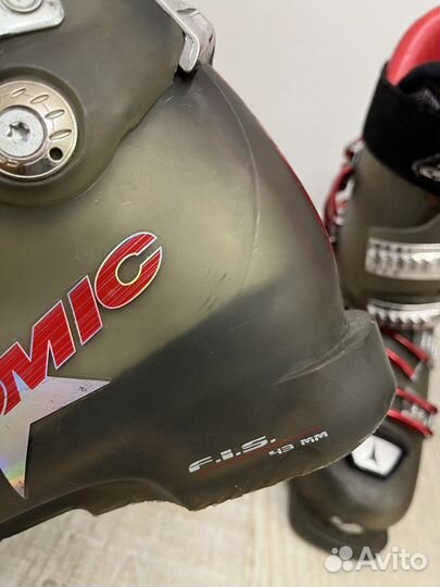 Горные лыжи Atomic SL и ботинки Atomic