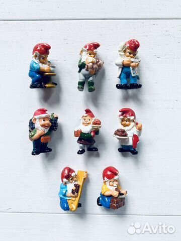 Киндер сюрприз серии гномы мастера 1992 года