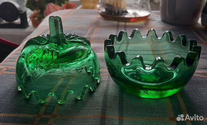 Лимонница СССР цветное стекло