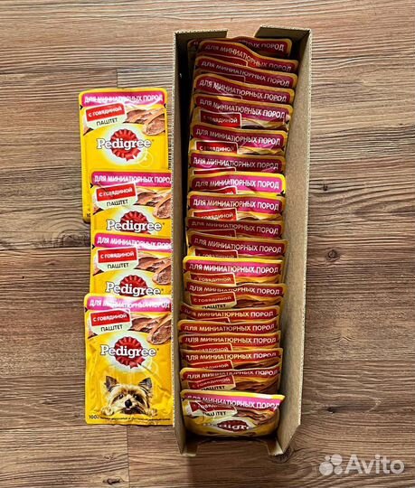 Влажный корм для собак 23 шт