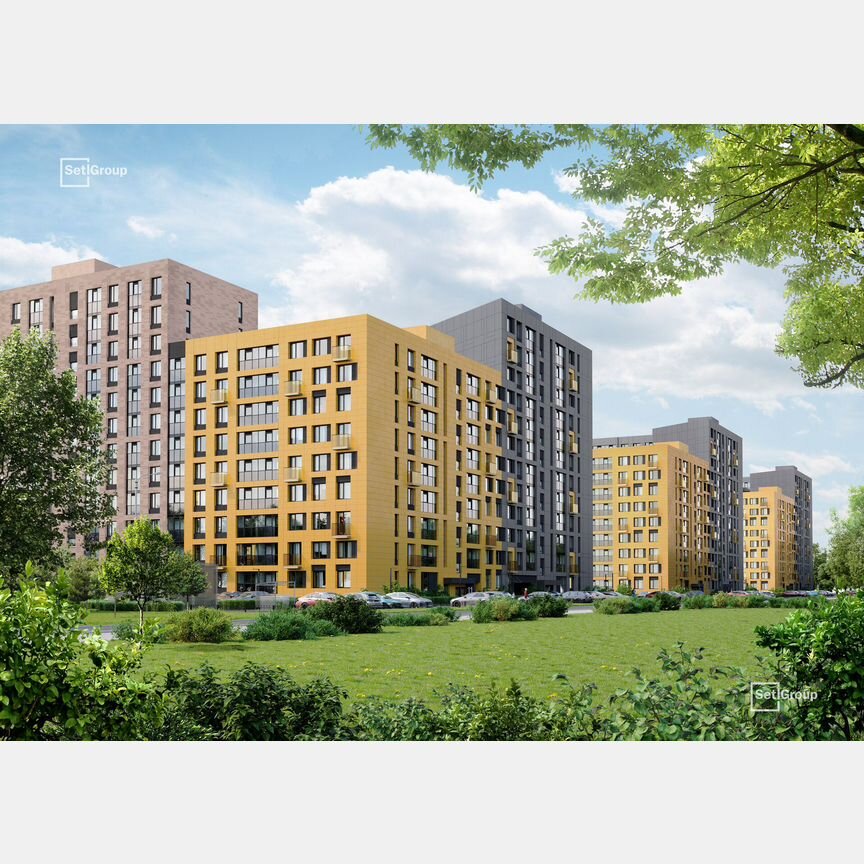 Квартира-студия, 33,3 м², 3/14 эт.