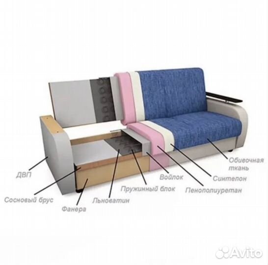 Диван Книжка (быстрая доставка)