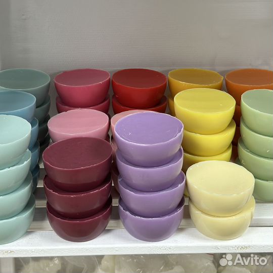 Пчелиный цветной воск