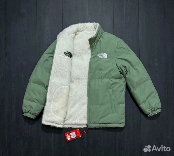 The north face двухсторонняя куртка
