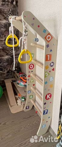 Детская шведская стенка деревянная