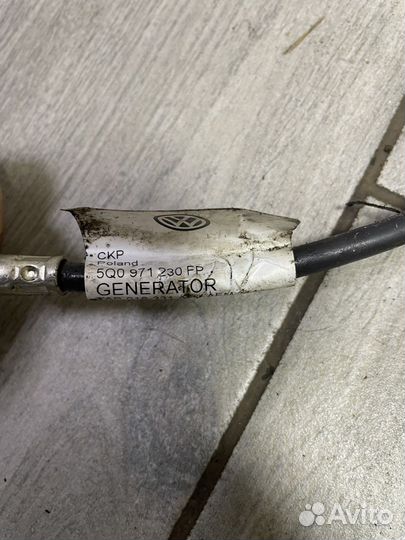 Проводка генератора Шкода Октавия А7