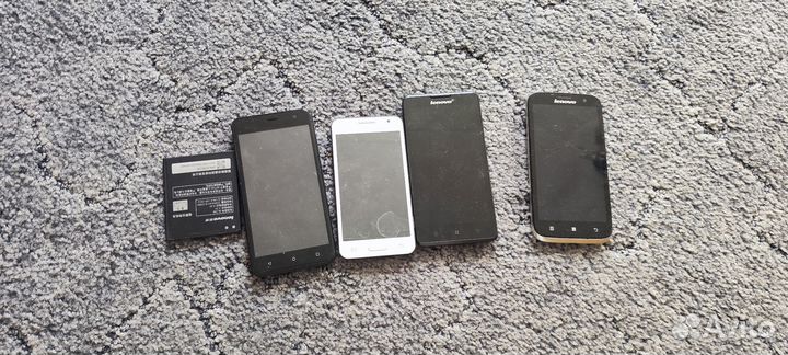 Смартфон 4 шт запчасти лот