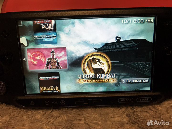 Карта памяти для любой PSP/100 игр + Dendy и Sega