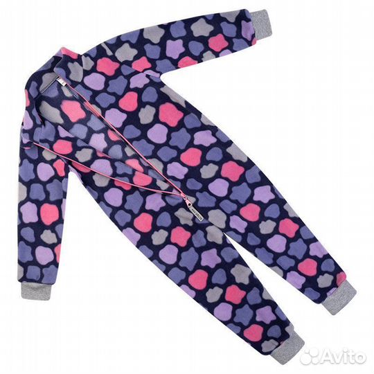 Комбинезон флисовый для девочки 80
