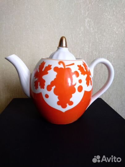 Чайник заварочный фарфоровый СССР