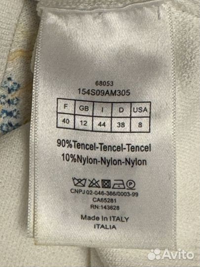 Футболка-блузка dior оригинал с вышевкой