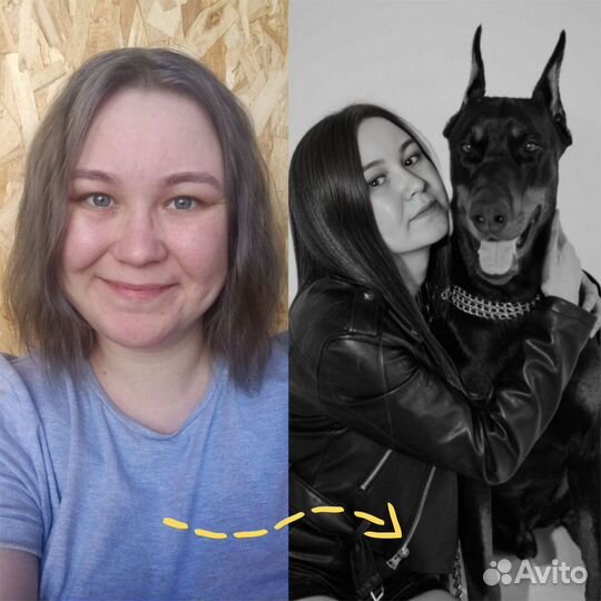 Арт из нейросети по вашему фото