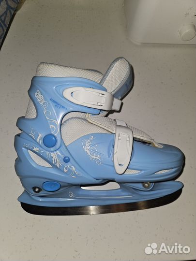 Коньки детские раздвижные 34 37